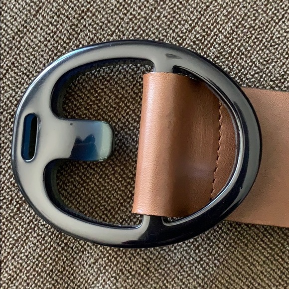 Marni brown leather belt main image 6